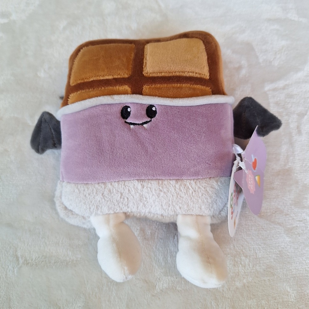 Giggle Scape 2025 Halloween Chocolate Waffle Bat Plush Toy New with Tags Target